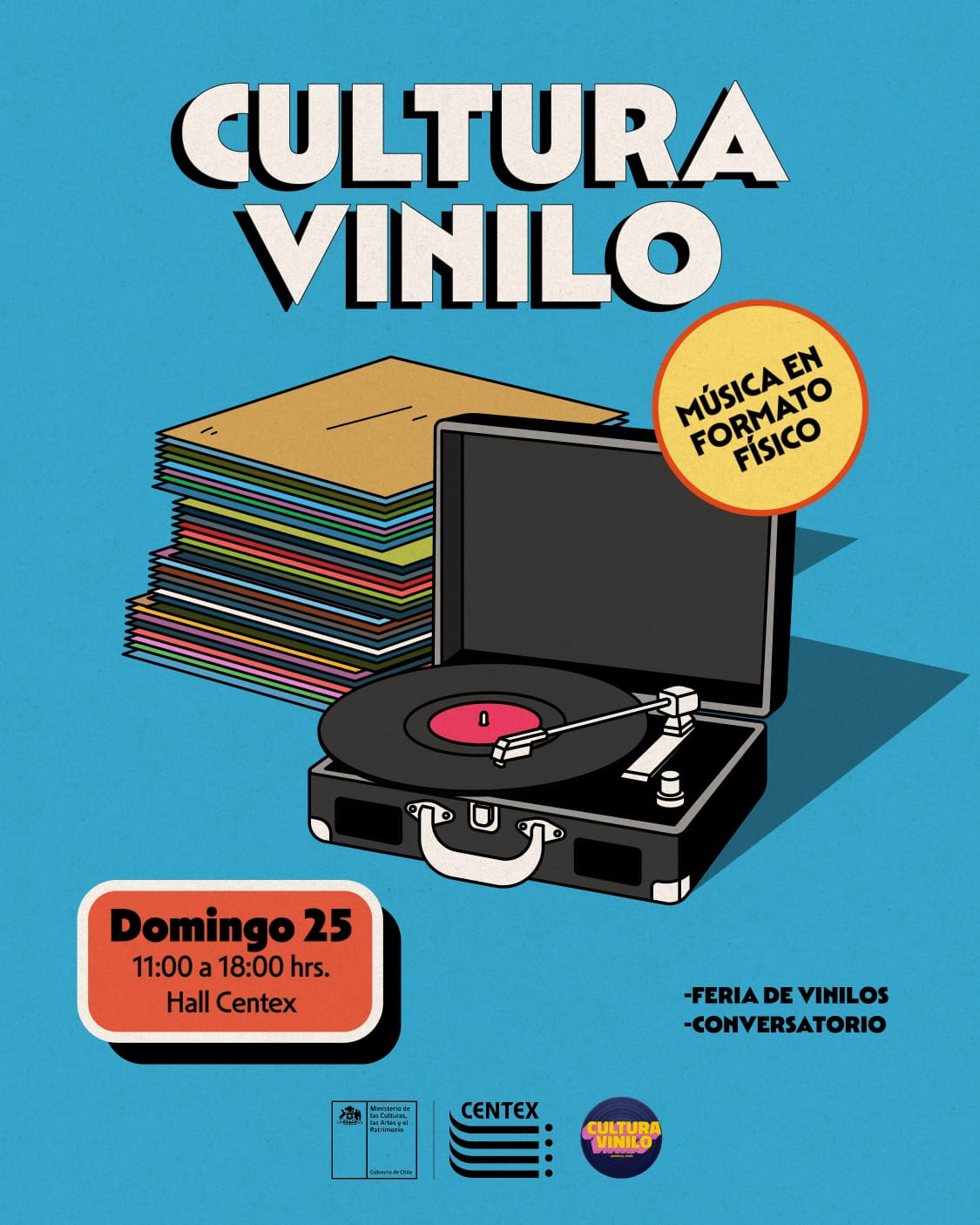 Centex pone al disco en vinilo al centro de la celebración del Día de los Patrimonios